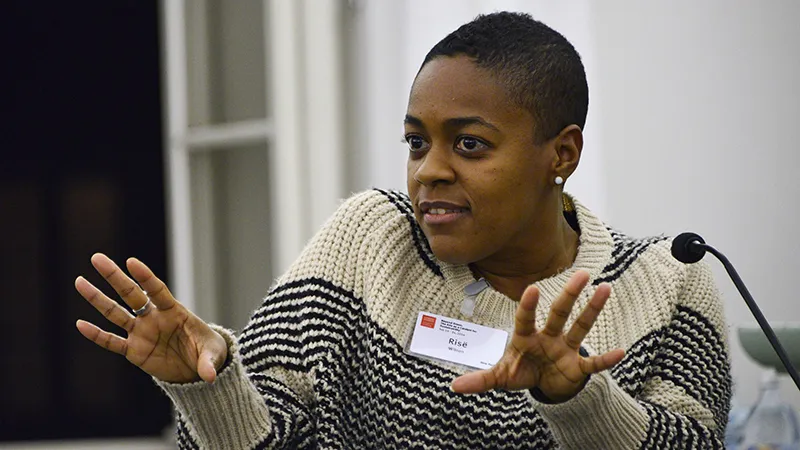 Rise Wilson at the session "Beyond Green"