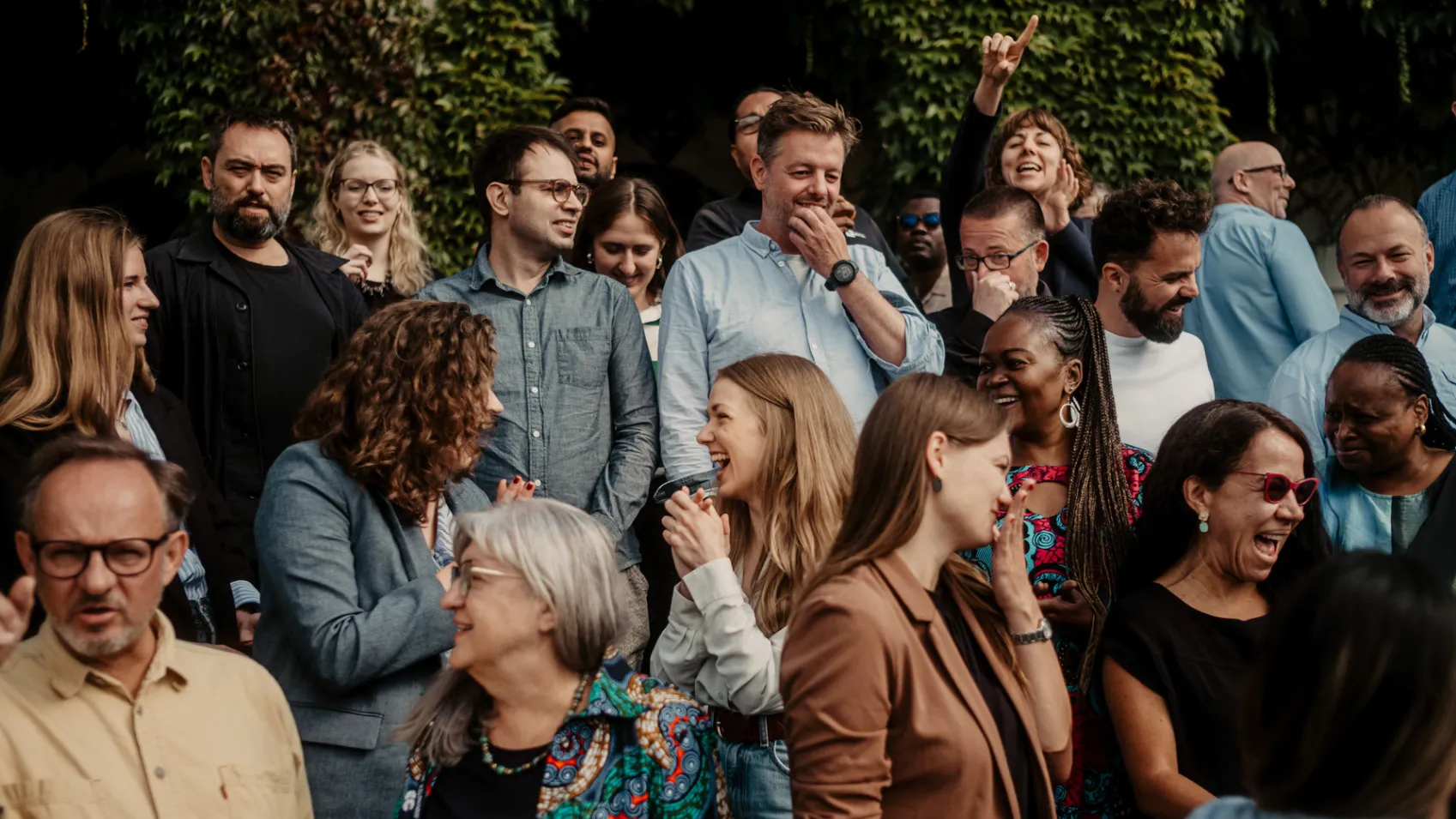 Gathering Ouside