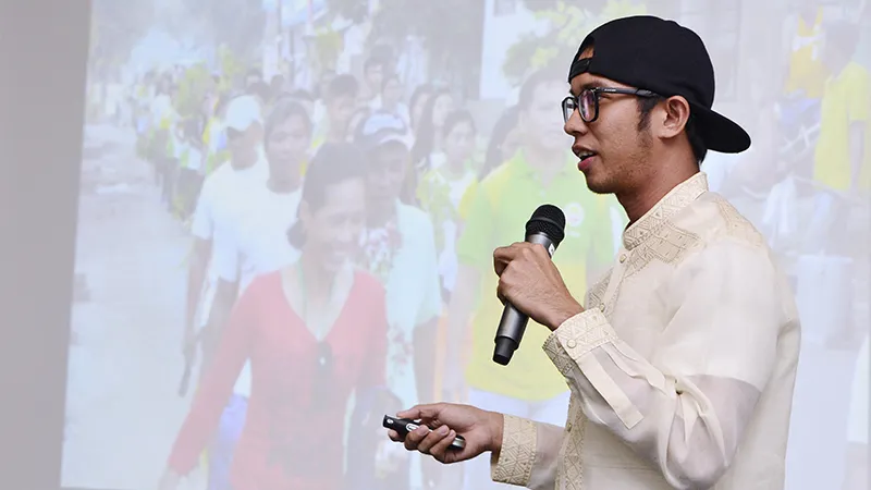 Francis Sollano explains how he has turned trash into "trashion"