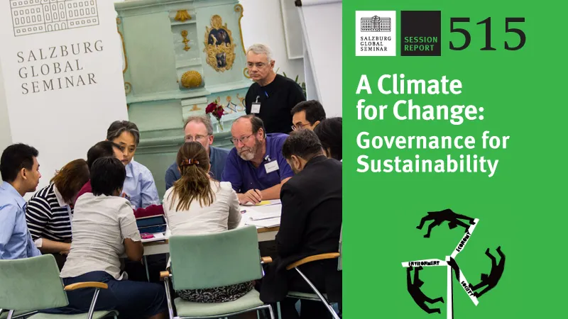 A Climate for Change - New Thinking on Governance for Sustainability ...