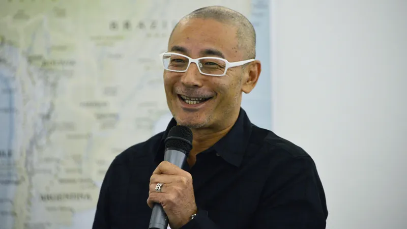 Shinji Sudo spoke about combating the stigmas of mental health at our Young Cultural Innovators Program II