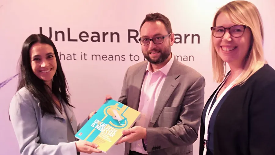 From left to right - Emiliana Rodriguez, Dominic Regester, and Faye Hobson