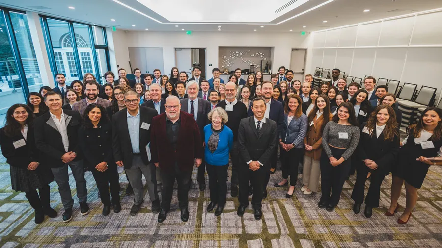Participants of the 2025 Salzburg Cutler Fellows Program in Washington D.C. posing for a group photo.