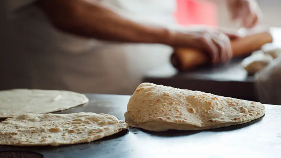 Preparation of flatbread