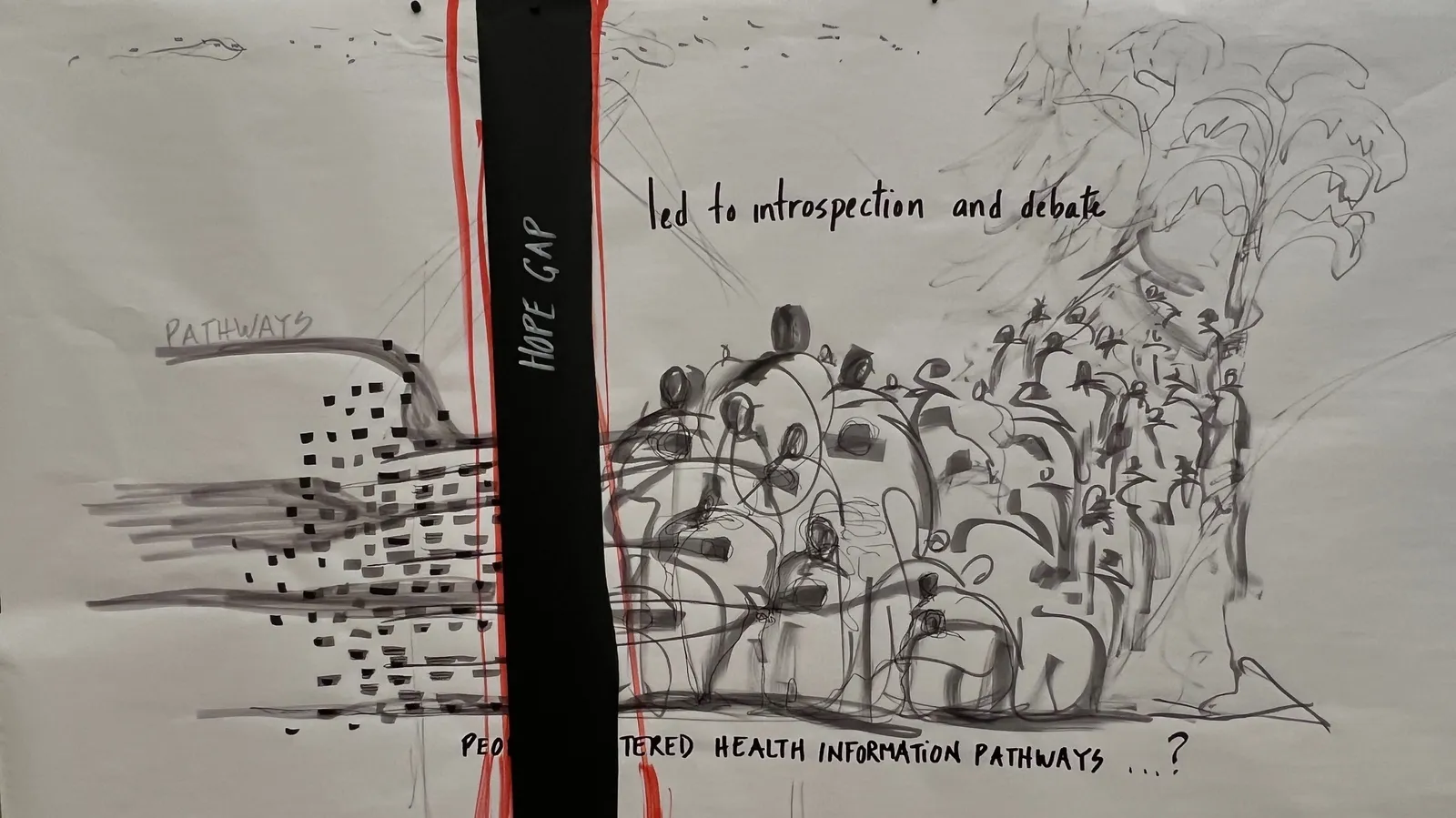 generative scribe illustration by Déline Petrone