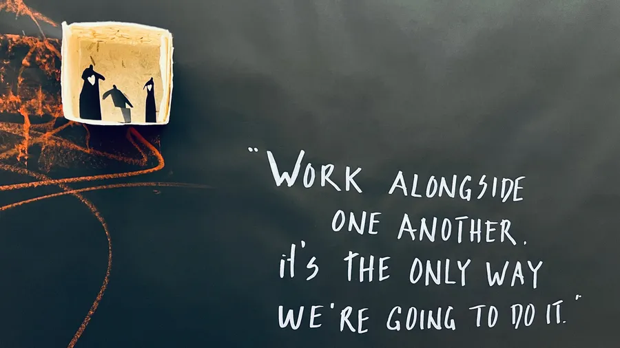 generative scribe illustration by Déline Petrone