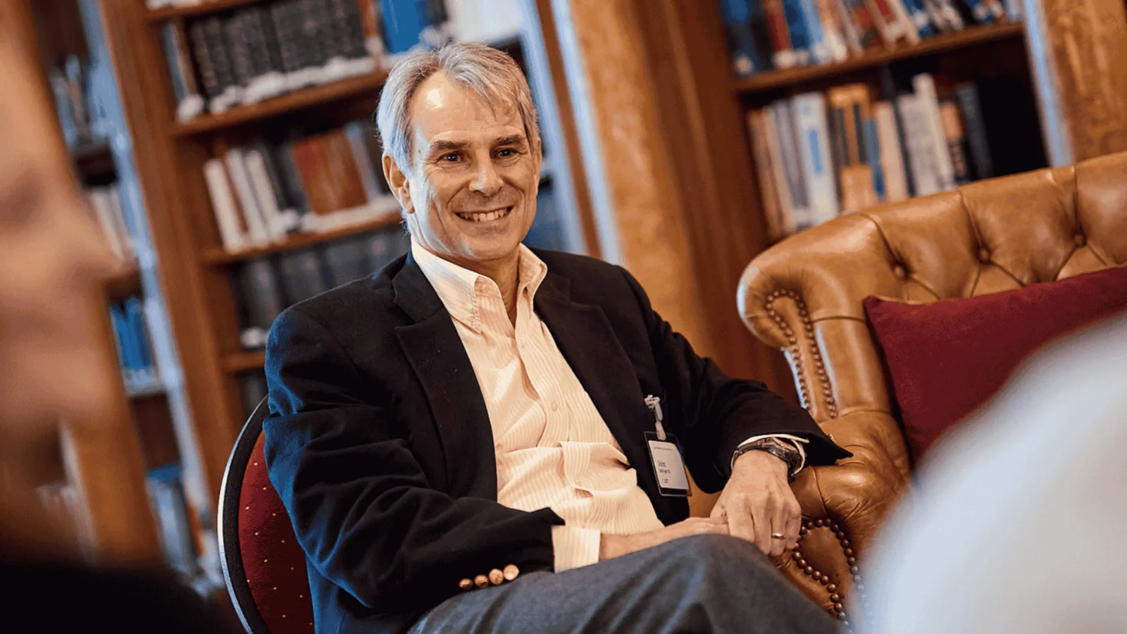 John Bellinger in a Chair