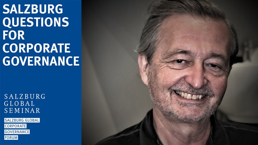 Photo of Roland Deiser and Salzburg Questions for Corporate Governance ident