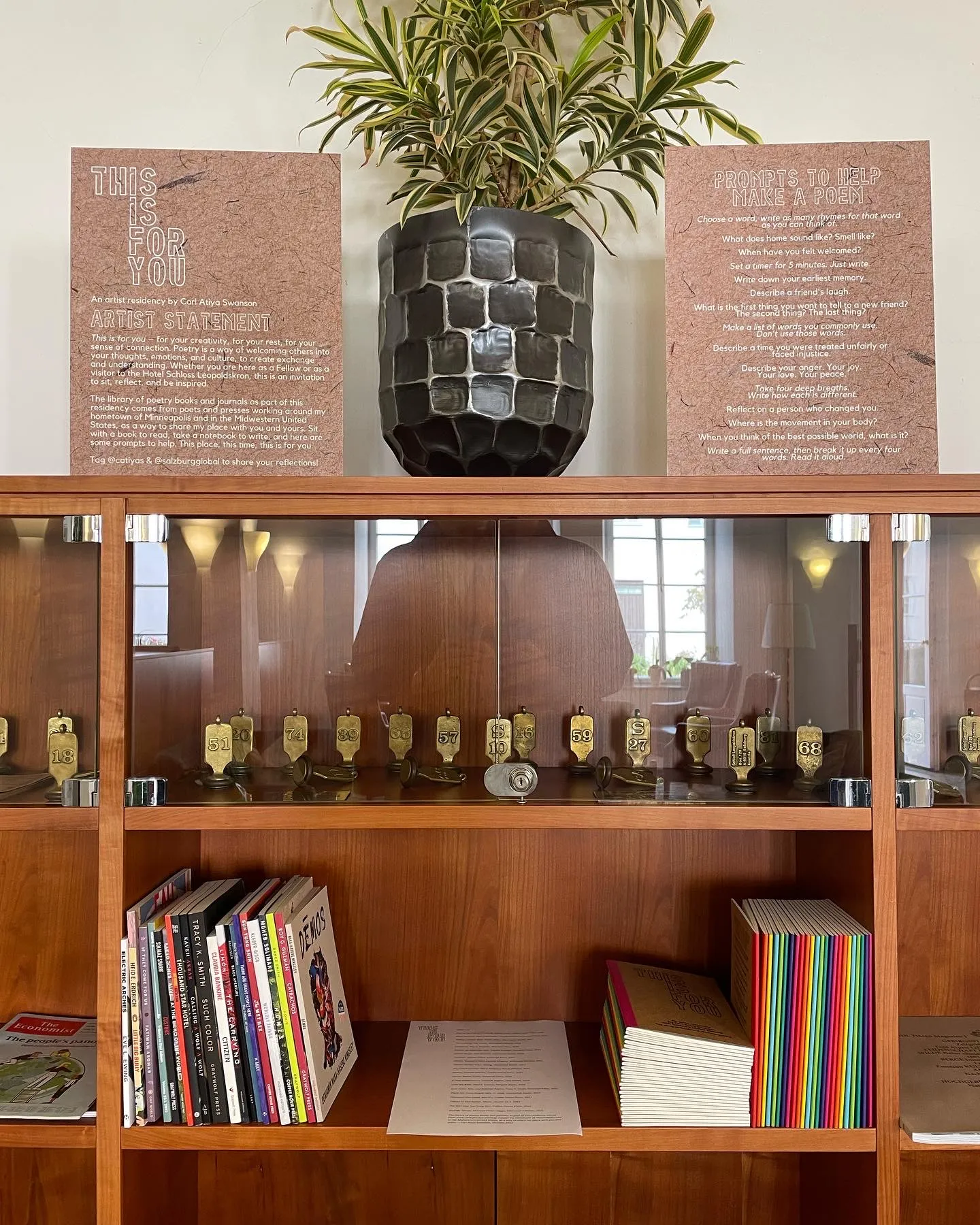 Display Case With the Keys to the Rooms of the Schloss