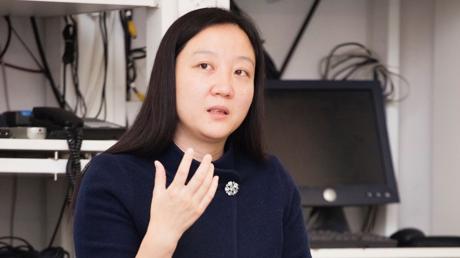 Sun Yun speaking during the session Leadership for Regional Co-operation in Asia for the 21st Century