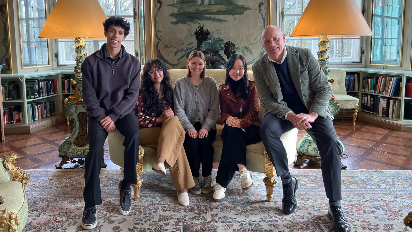 Inside Photo of a Group of SG Interns