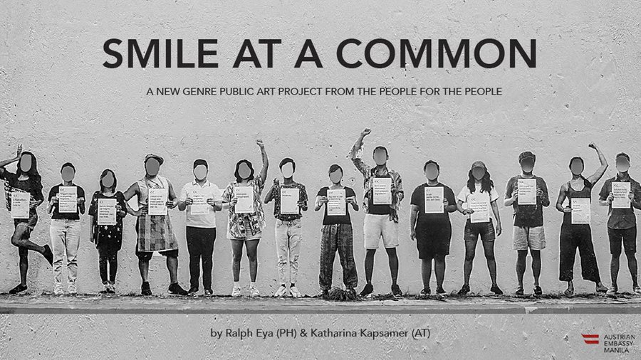 A mural designed by Ralph Eya and Katharina Kapsamer