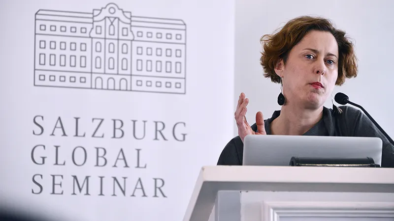 Teresa Dillon at Salzburg Global session "Beyond Green"