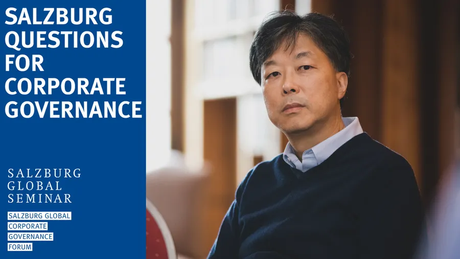 Myeong Cho at Salzburg Global Seminar