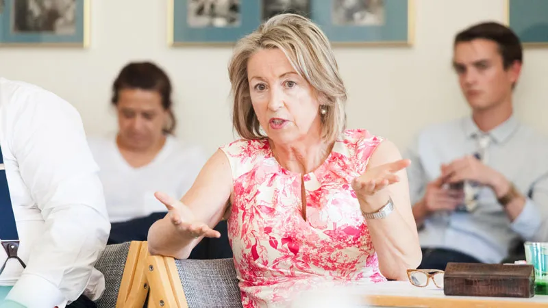 Lucy Fallon-Byrne at the sixth meeting of the Public Sector Strategy Round Table