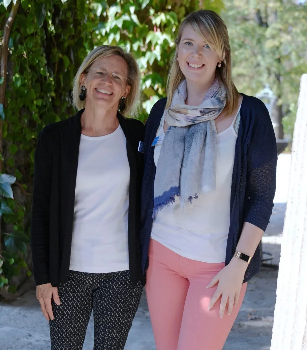 Two Women Standing
