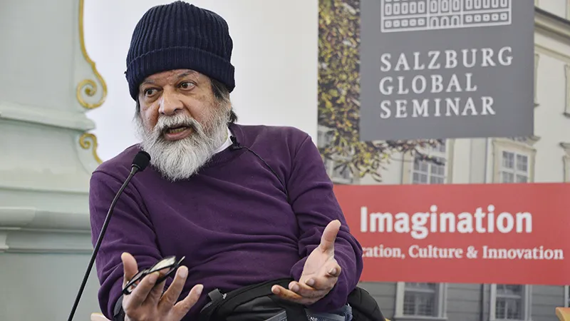 Bangladeshi photographer Shahidul Alam at "Beyond Green"