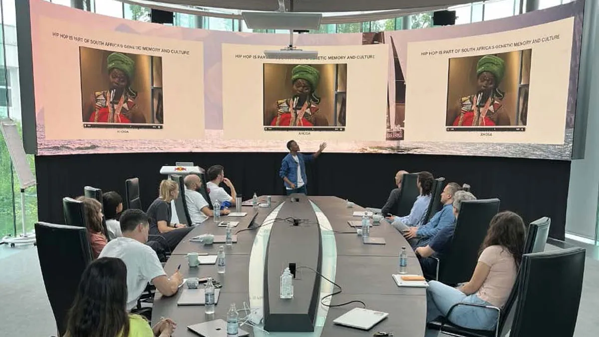 Image of a Conference Table With People Around