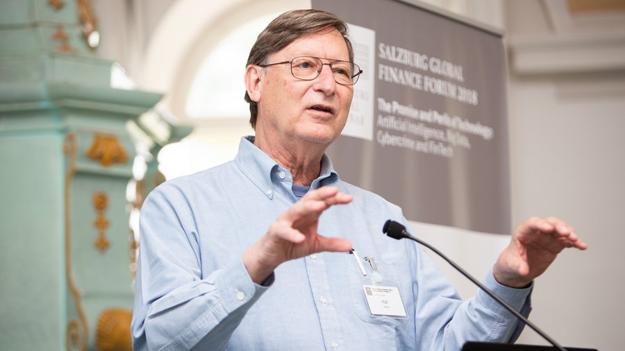 Hal Varian speaking at Salzburg Global Seminar