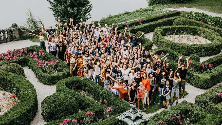 Participants and faculty from the 2019 Salzburg Academy on Media and Global Change