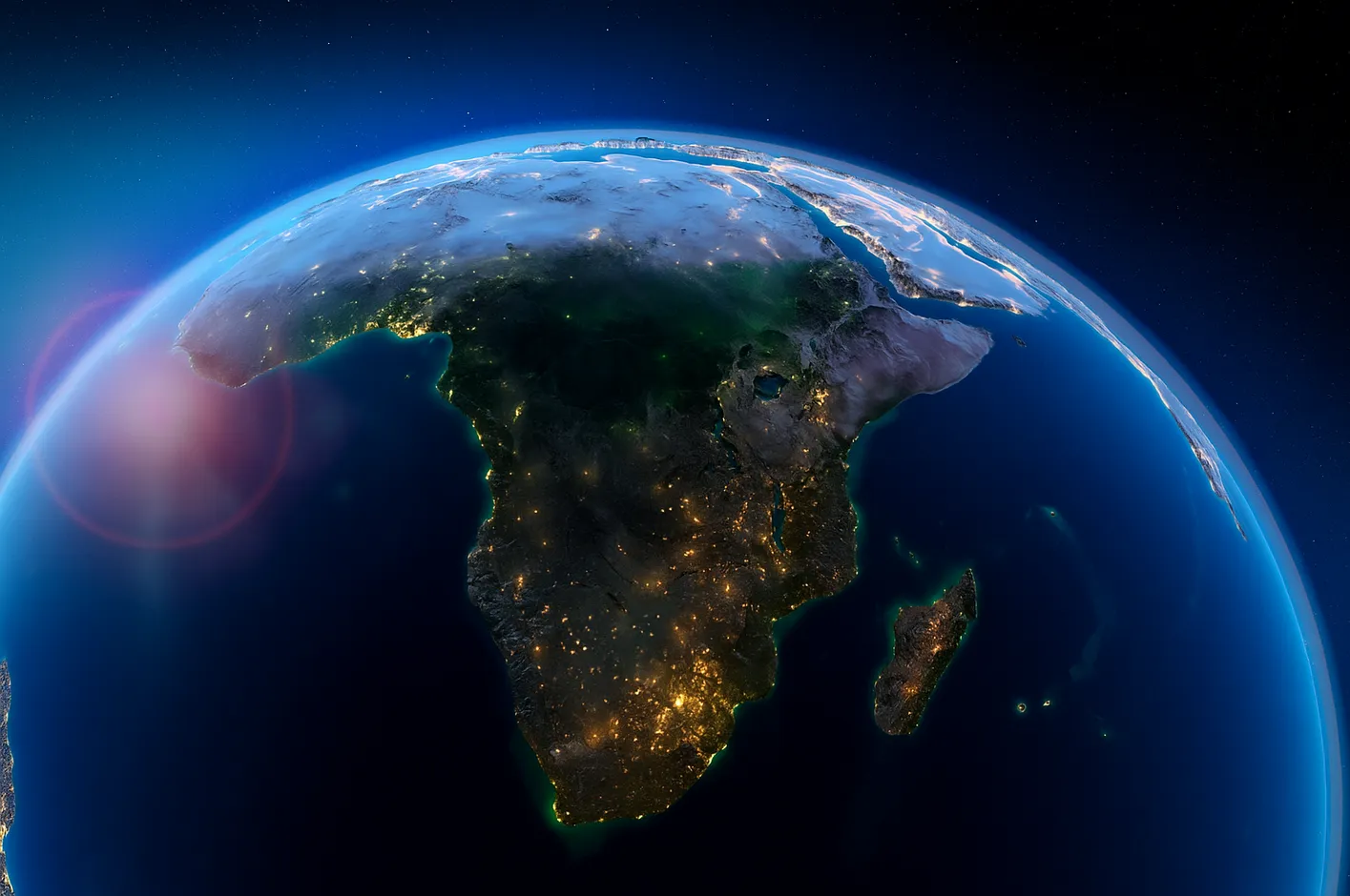 Header Image of the Earth Globe