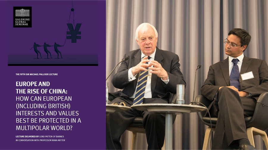 Lord Patten of Barnes and Professor Rana Mitter in conversation