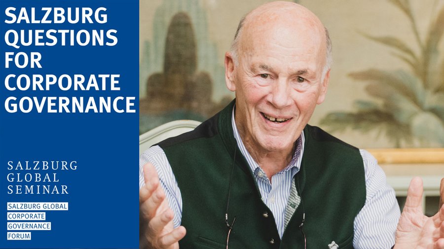 Robert Mundheim at Salzburg Global Seminar