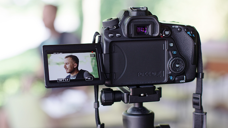 Syrian refugee Danny Ramadan, now living in Canada, shares his life story on camera for the Salzburg Global LGBT Forum video series.
