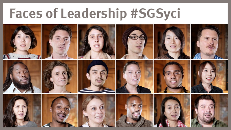 The Young Cultural Innovators talk about their purposes and organizations in the video project.