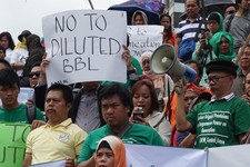UN Women people lobbying for the Bangsamoro Organic Law